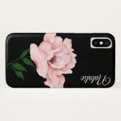 Ballet roze ventilator iPhone X Hoesje (Achterkant (horizontaal))