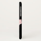 Ballet roze ventilator iPhone X Hoesje (Achterkant/links)