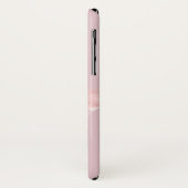 Ballet roze ventilator iPhone X Hoesje (Achterkant/links)