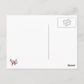 Ballet Russe Dancers Briefkaart (Achterkant)