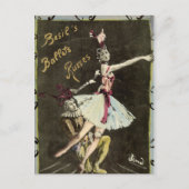 Ballet Russe Dancers Briefkaart (Voorkant)