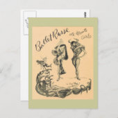 Ballet Russe de Monte Carlo Briefkaart (Voorkant / Achterkant)