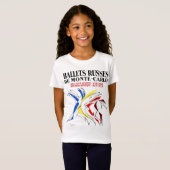 Ballet Russes - Abstracte Danser Minnaar Kunst T-shirt (Voorkant volledig)