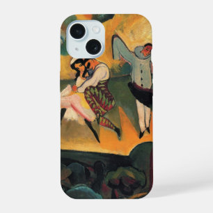Ballet Russes, Russisch Ballet door August Macke iPhone 15 Hoesje