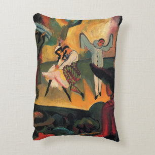 Ballet Russes, Russische ballet door August Macke Accent Kussen