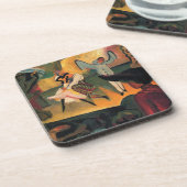 Ballet Russes, Russische ballet door August Macke Bier Onderzetter (Linkerzijde)