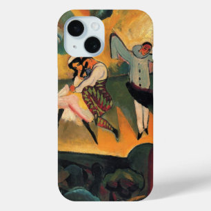 Ballet Russes, Russische ballet door August Macke iPhone 15 Case