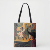 Ballet Russes, Russische ballet door August Macke Tote Bag (Voorkant)
