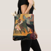 Ballet Russes, Russische ballet door August Macke Tote Bag (Dichtbij)