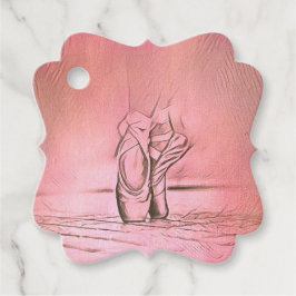 Ballet Schoenen Geavanceerde Ballerina Bedankjes Labels