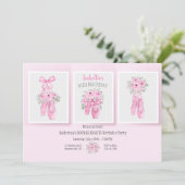 Ballet schoenen kaart (Staand voorkant)