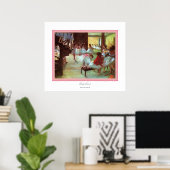 Ballet School~ Edgar Degas Poster (Thuiskantoor)