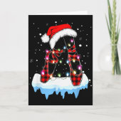 Ballet Scute Ss Cute Sss Christmas Lights Santa Ba Kaart (Voorkant)
