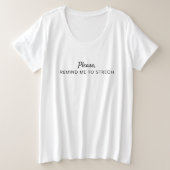 Ballet Shirt for Ballet Dancers Oversize Gift (Design voorkant)