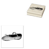 Ballet Shoe Slipper Ballerina Dance Class Teacher Rubberstempel (Gestempeld)