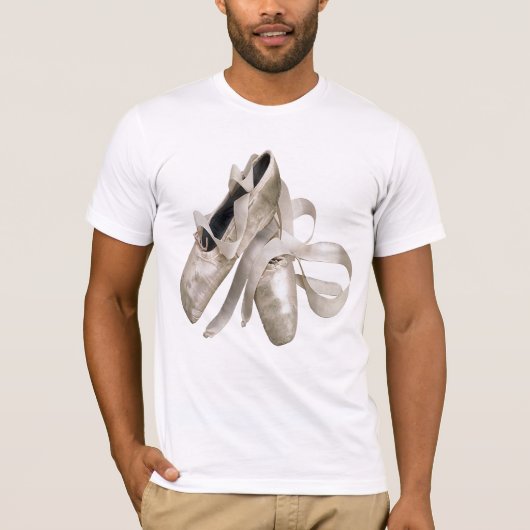 Ballet Shoes Dance Draag T-shirts (Voorkant)