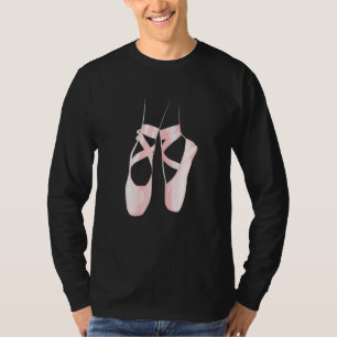 Ballet Shoes Toe Dancing Ballerina T-shirt