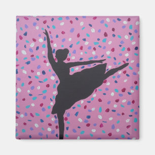 Ballet Silhouet Magneet