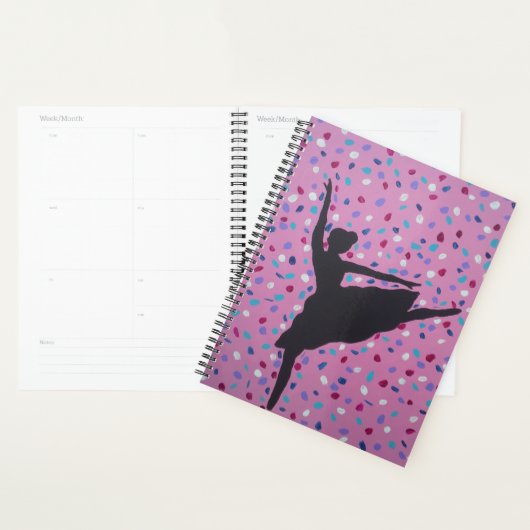 Ballet Silhouette Planner (Display)