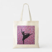 Ballet Silhouette Tote Bag (Achterkant)