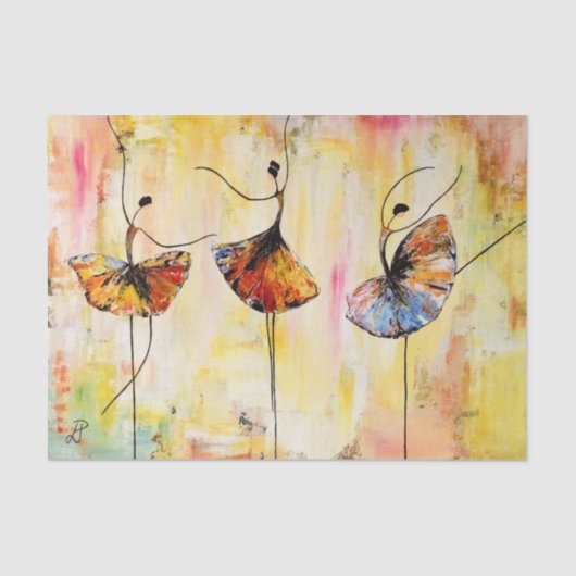 Ballet Sinfonietta Tissuepapier (Voorkant)