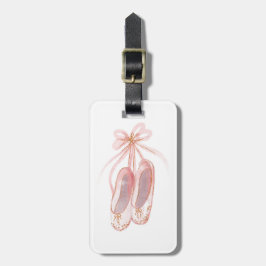 Ballet Slipper Bagagelabel