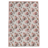 Ballet Slippers and Tutus in Soft Pink Elegance  Medium Cadeauzakje (Achterkant)