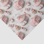 Ballet Slippers and Tutus in Soft Pink Elegance Tissuepapier (Detail)