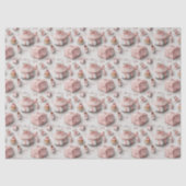 Ballet Slippers and Tutus in Soft Pink Elegance Tissuepapier (Voorkant)