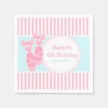 Ballet Slippers Ballerina Birthday Party