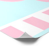 Ballet Slippers Ballerina Birthday Poster (Hoek)