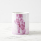 Ballet Slippers Dancer Ballerina Dance schoenen Ro Koffiemok (Center)