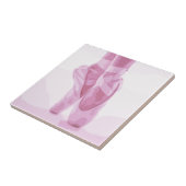 Ballet Slippers Dancer Ballerina Dance schoenen Ro Tegeltje (Zijkant)