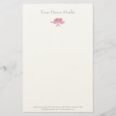 Ballet Slippers Danser Persoonlijke Briefhoofd Briefpapier (Voorkant)