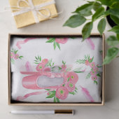 Ballet Slippers (Ontwerp 12) Decoupage Tissuepapier (Geschenk)