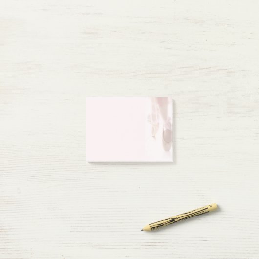 Ballet Slippers Post-It Notes (Op bureau)