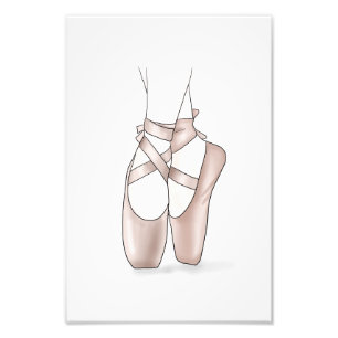 Ballet Slippers Poster Ballet Showmeisjes