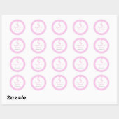 Ballet Slippers Roze Ballet Feest Stickers (Vel)