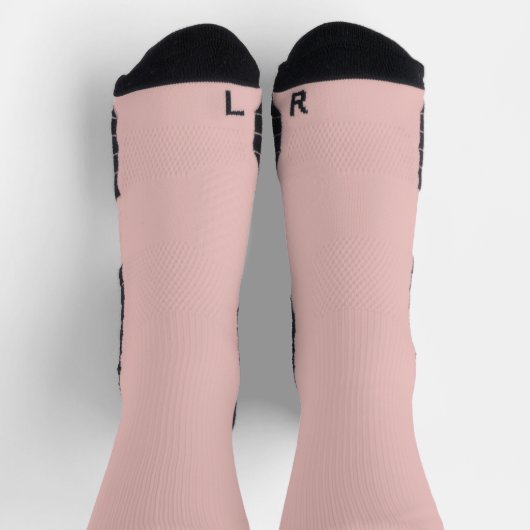 Ballet Slippers Roze Effen Kleur Sokken (Top)