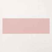 Ballet Slippers Roze vaste kleur Yoga Mat (Achterkant (horizontaal))