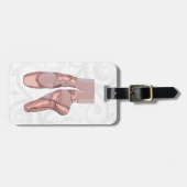 Ballet Slippers Teenschoen Bagagelabel (Voorkant horizontaal)