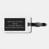 Ballet Slippers Teenschoen Bagagelabel (Achterkant horizontaal)