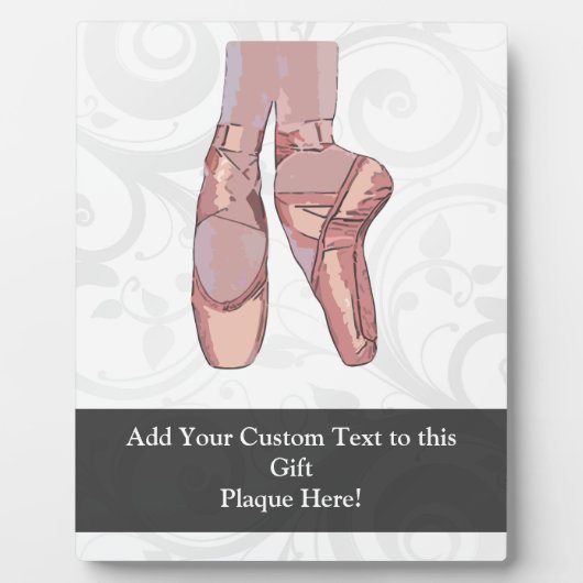 Ballet Slippers Teenschoen Fotoplaat (Voorkant)