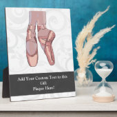 Ballet Slippers Teenschoen Fotoplaat (Zijkant)