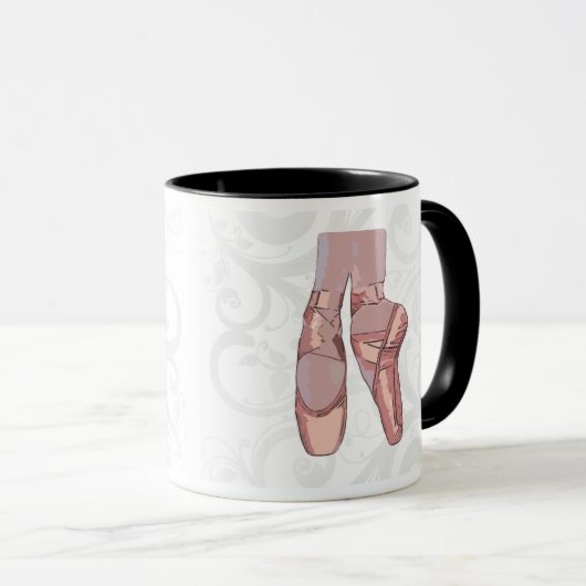 Ballet Slippers Teenschoen Mok (Voorkant rechts)