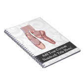 Ballet Slippers Teenschoen Notitieboek (Rechterzijde)