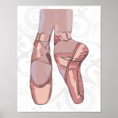 Ballet Slippers Teenschoen Poster (Voorkant)