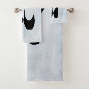 Ballet Slippers toont set ontwerphanddoekjes Bad Handdoek