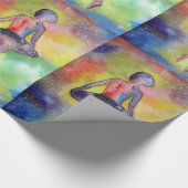Ballet Space Art Glossy inpakpapier (Hoek)