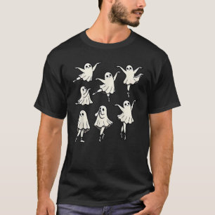 Ballet spook balletdanser griezelige dansleraar t-shirt